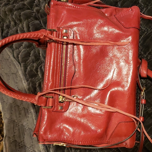 Rebecca Minkoff red leather handbag - Picture 5 of 7